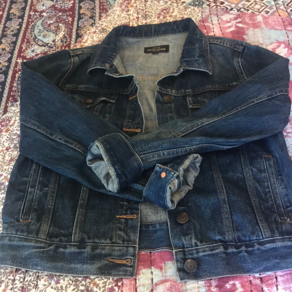 J. Crew Indigo Denim Jean Jacket